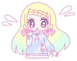 Dreamy KAWAII Girls sticker #9294734