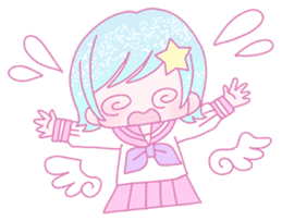 Dreamy KAWAII Girls sticker #9294735