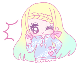 Dreamy KAWAII Girls sticker #9294738