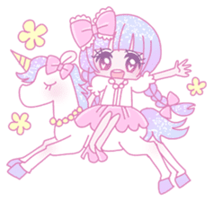 Dreamy KAWAII Girls sticker #9294740