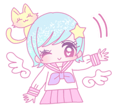 Dreamy KAWAII Girls sticker #9294743