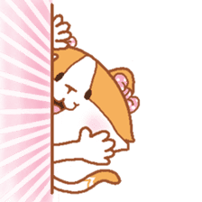 Hazelnut The Cat,What my heart wanna say sticker #9295504