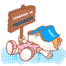 Hazelnut The Cat,What my heart wanna say sticker #9295511