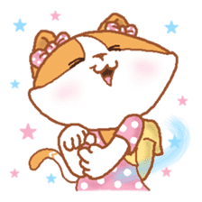 Hazelnut The Cat,What my heart wanna say sticker #9295536