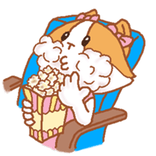 Hazelnut The Cat,What my heart wanna say sticker #9295541