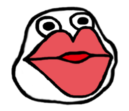 Face (There is no letter)6 sticker #9295551