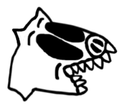 Face (There is no letter)6 sticker #9295552