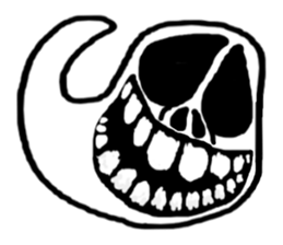 Face (There is no letter)6 sticker #9295553