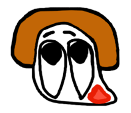 Face (There is no letter)6 sticker #9295554