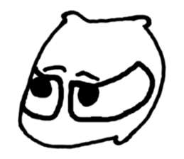 Face (There is no letter)6 sticker #9295558