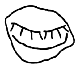 Face (There is no letter)6 sticker #9295564