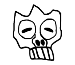 Face (There is no letter)6 sticker #9295566