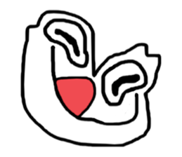 Face (There is no letter)6 sticker #9295573