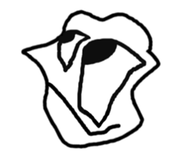 Face (There is no letter)6 sticker #9295576