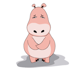 Wala the Hippo sticker #9295754