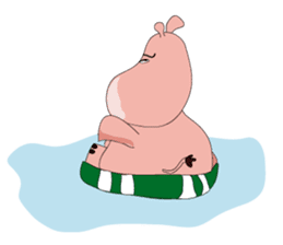 Wala the Hippo sticker #9295755
