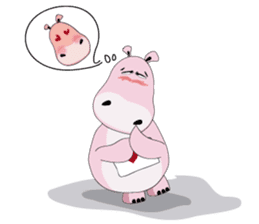 Wala the Hippo sticker #9295768