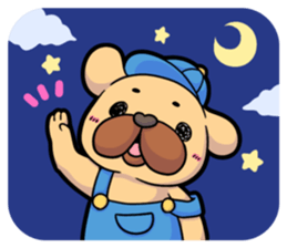 The cute animal's sticker. sticker #9296146