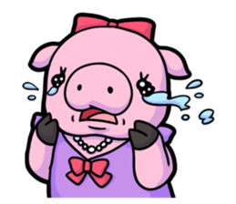 The cute animal's sticker. sticker #9296152