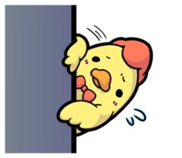 The cute animal's sticker. sticker #9296154