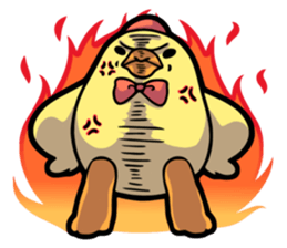 The cute animal's sticker. sticker #9296158