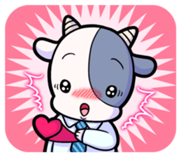 The cute animal's sticker. sticker #9296160