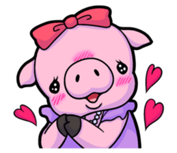 The cute animal's sticker. sticker #9296161