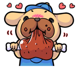 The cute animal's sticker. sticker #9296166