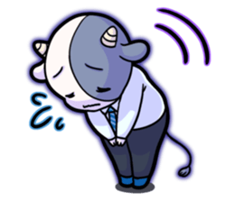 The cute animal's sticker. sticker #9296178