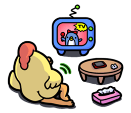 The cute animal's sticker. sticker #9296180