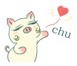 An actress  pig The advanced version sticker #9296412