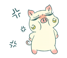 An actress  pig The advanced version sticker #9296416