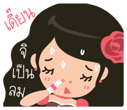 Little Rose Lady sticker #9296518