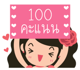Little Rose Lady sticker #9296540