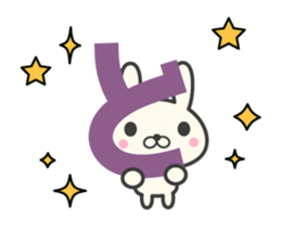 Congratulations rabbit stickers sticker #9296972