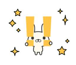 Congratulations rabbit stickers sticker #9296980