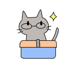 Stationery cats use "KEIGO" sticker #9297432