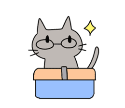 Stationery cats use "KEIGO" sticker #9297432