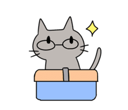Stationery cats use "KEIGO" sticker #9297432