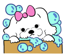 Candy floss  baby sticker #9298238