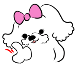 Candy floss  baby sticker #9298249