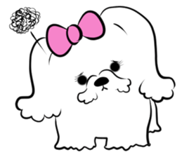 Candy floss  baby sticker #9298250