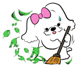 Candy floss  baby sticker #9298262