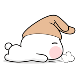 Mini Bunny Noseless sticker #9298280