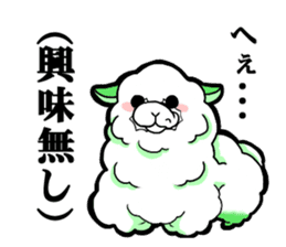 softly alpaca sticker #9298352