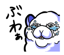 softly alpaca sticker #9298381