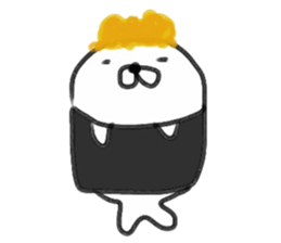 Sushi & seal sticker #9298563