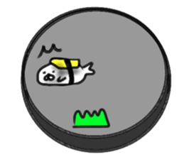 Sushi & seal sticker #9298565