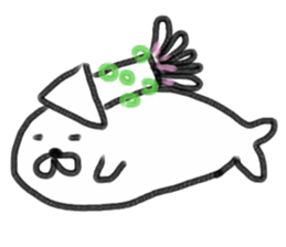 Sushi & seal sticker #9298570