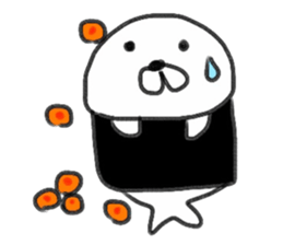 Sushi & seal sticker #9298572